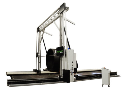 Riexinger Large Plastic Pipe Saw CMS Industrial Equipment