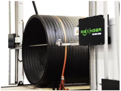 Riexinger Large Plastic Pipe Saw CMS Industrial Equipment