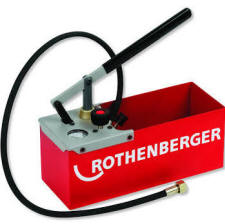 318924 12 Litre Heating System Pressure Test Pump Compatible With Rothenberger 